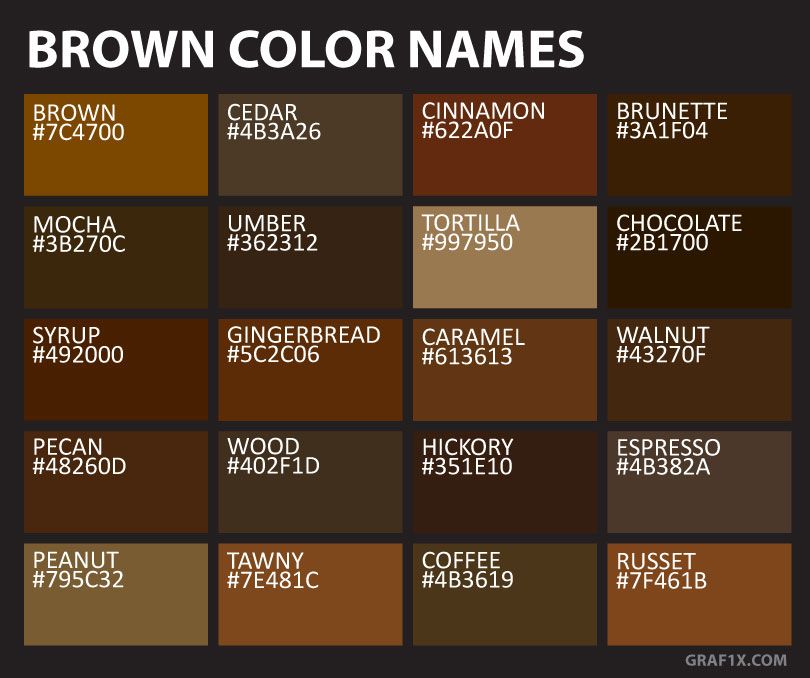 warna cokelat