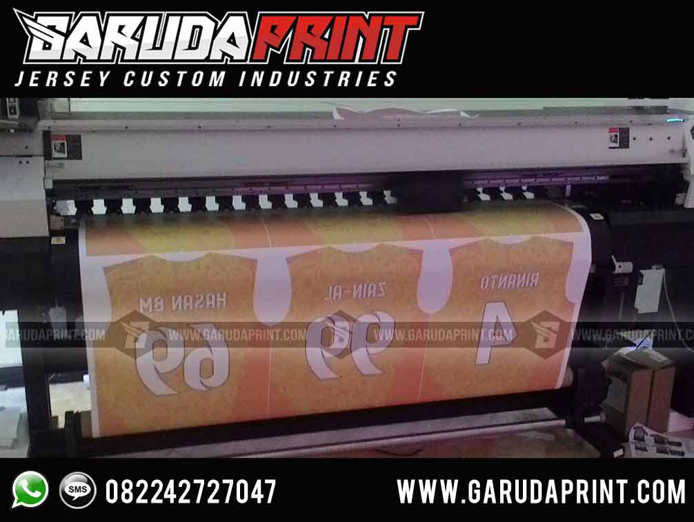 Pembuat jersey baju printing di Jepara