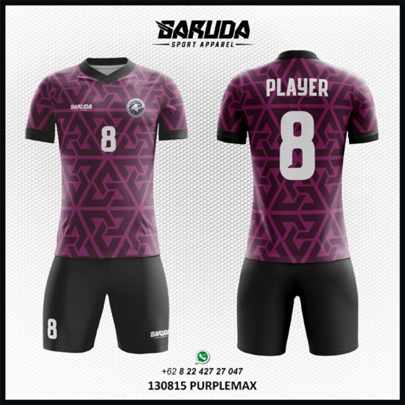 Desain Jersey Seragam Code PurpleMax Untuk Pecinta Warna Ungu