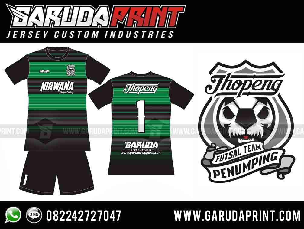 desain baju jersey futsal keren di berau