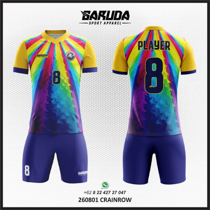 Desain Baju Jersey Crainrow Full Color yang Menarik
