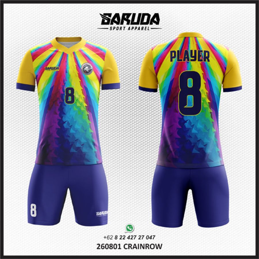 Desain Baju Jersey Crainrow Full Color yang Menarik