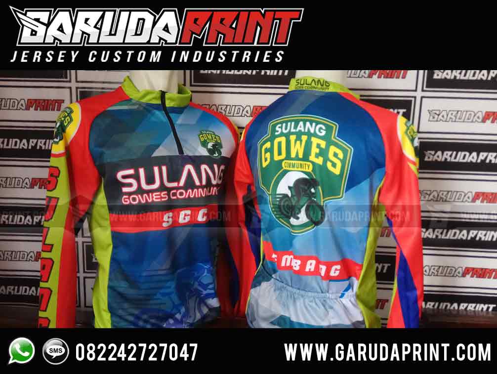 Produsen pembuatan Jersey Sepeda Gunung Gradasi warna