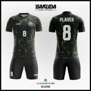 Desain Kostum Futsal Printing Hitam – Sclone