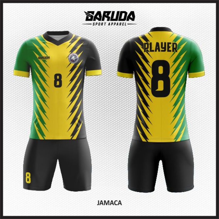 Desain Jersey Code Jamaca untuk Kamu yang Suka Reggae