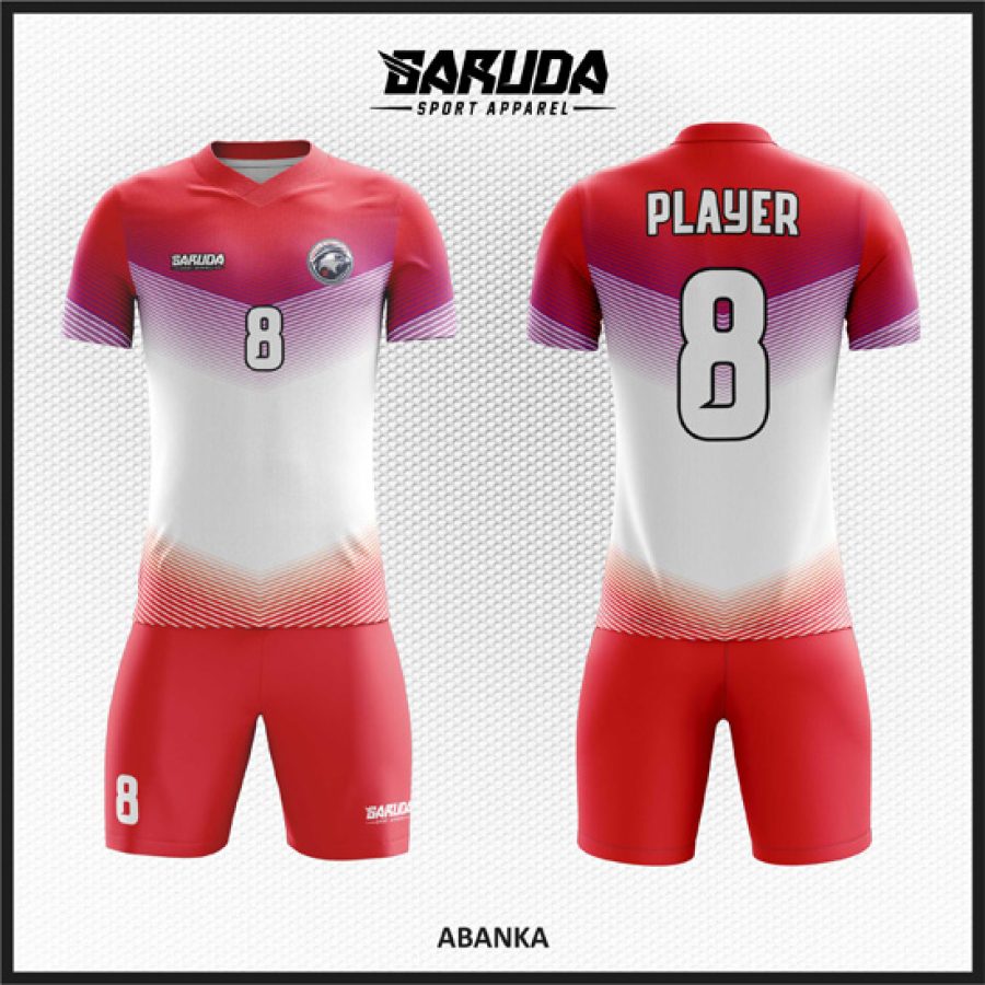 Model Desain Kaos Jersey Code Abanka Merah Putih Yang Nasionalis