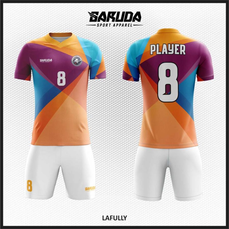 Desain Kostum Jersey Code Lafully yang Warna warni