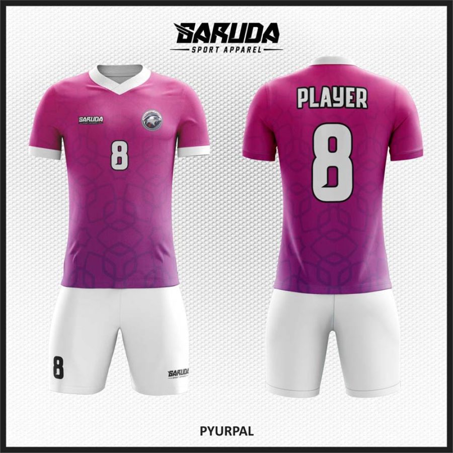 Desain Seragam Jersey Code Pyurpal, Gradasi Ungu yang Kalem