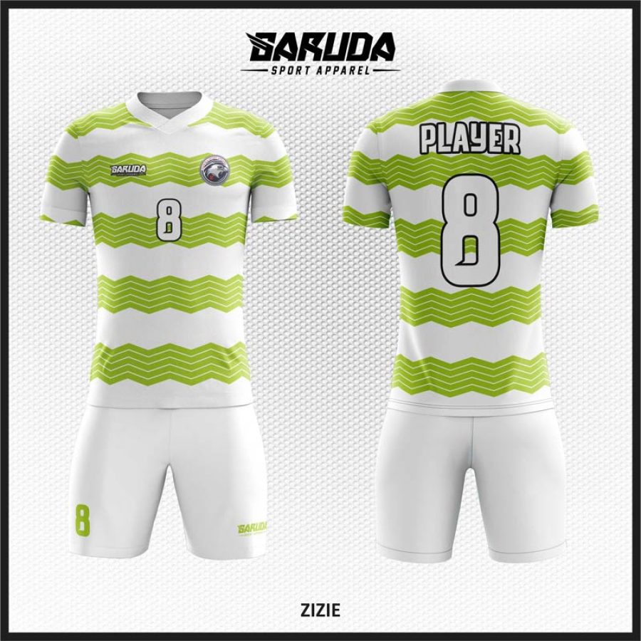 Desain Baju Jersey Code Zizie Yang Cool Motif Garis Zig Zag