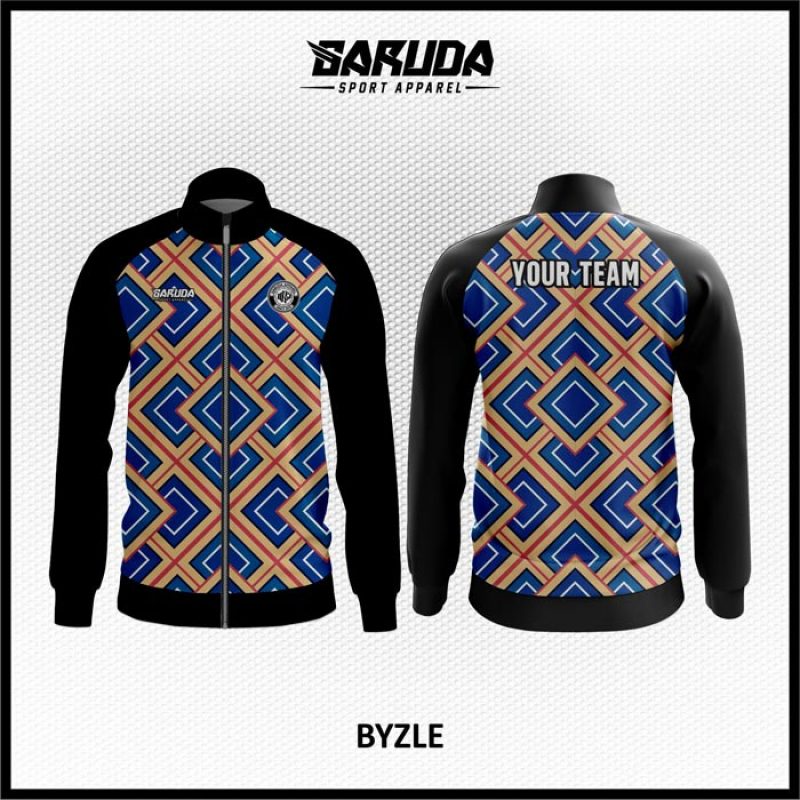 Desain Jaket Printing Motif Kotak-Kotak Terbaru