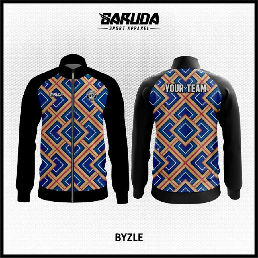 Desain Jaket Printing Motif Kotak-Kotak Terbaru