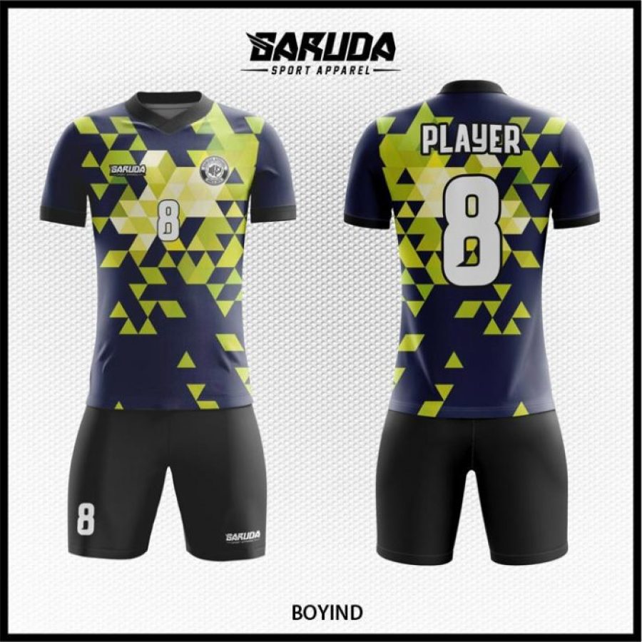 Desain Jersey Code Boyind Kombinasi Warna Dongker Hijau Muda