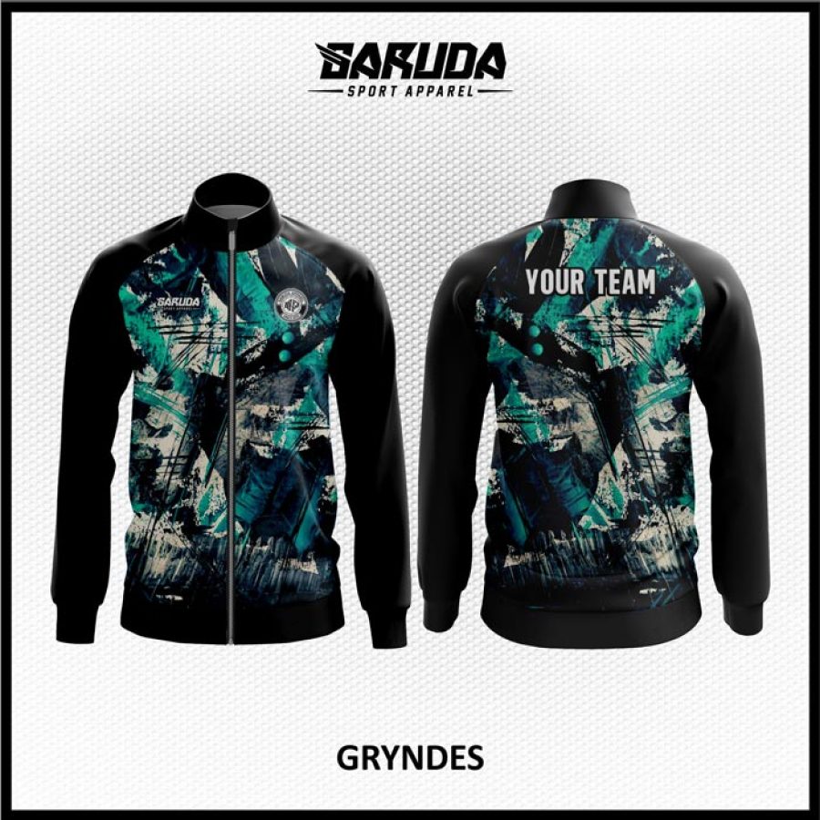 Desain Jaket Printing Warna Hitam Bergaya Lebih Stylish