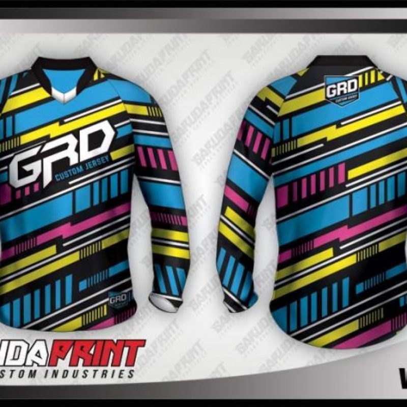 Desain Kaos Sepeda MTB Various Untuk Tampil Lebih Stylish