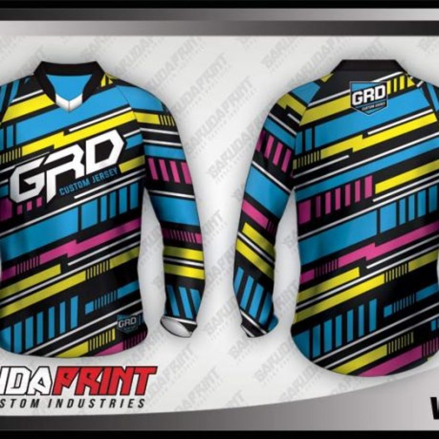 Desain Kaos Sepeda MTB Various Untuk Tampil Lebih Stylish