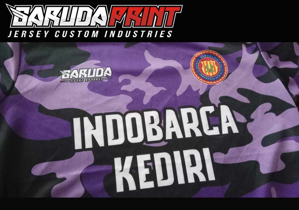 Bikin Jersey Full Printing Berkualitas di Kediri
