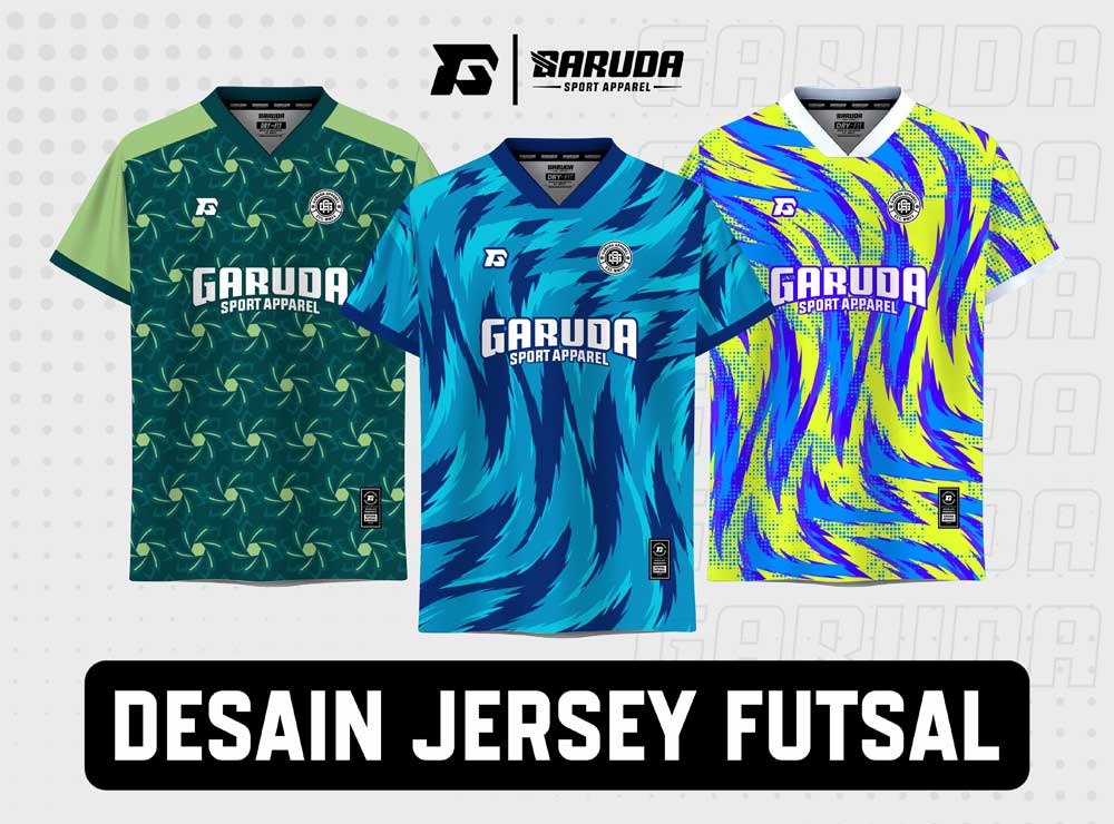500+ Desain Jersey Futsal dan Baju Sepakbola Keren Terbaru