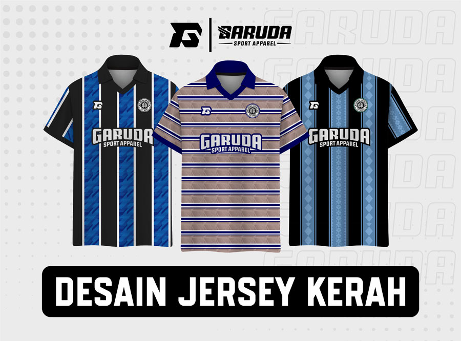 25+ Desain Jersey Berkerah, Referensi Design Jersey Pakai Kerah yang Simple dan Elegan