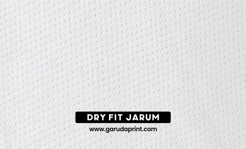 Bahan dry fit jarum
