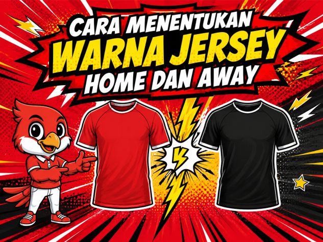 Cara Menentukan Warna Jersey Home dan Away agar Identitas Tim Tetap Kuat