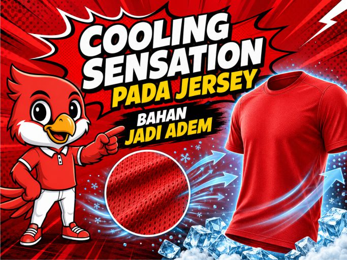 Cooling Sensation pada Jersey, Kenapa Ada Bahan yang Terasa Lebih Adem