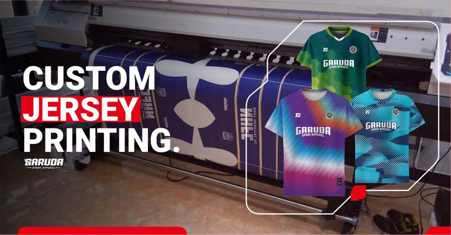 Contoh hasil jersey custom full printing