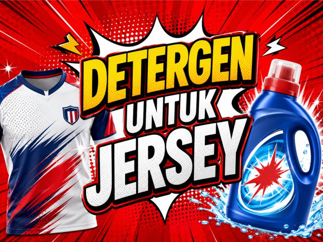Jenis Detergen untuk Jersey agar Kain dan Sablon Tetap Aman