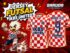Jersey Futsal IKBS United dengan Motif Kotak Merah Putih