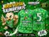 Jersey Futsal Kalimantan FC dengan Motif Geometris Hijau