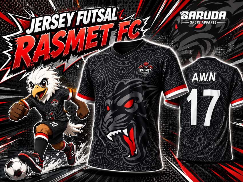 Jersey-Futsal-Rasmet-FC-Tampil-Berkarakter-dengan-Motif-Etnik-dan-Ilustrasi-Panther-2