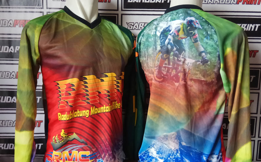 Jersey Sepeda Gunung Randublatung Mountain Bike Lengan Panjang