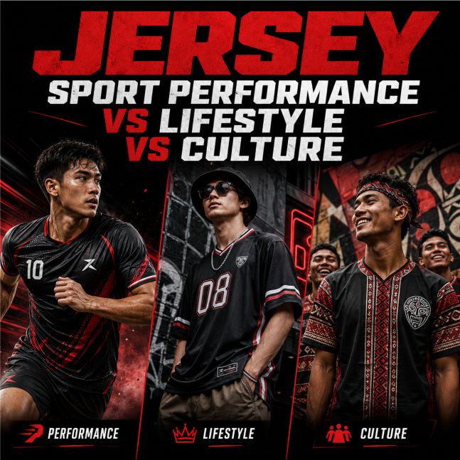 Jersey Sport Performance, Lifestyle, dan Culture