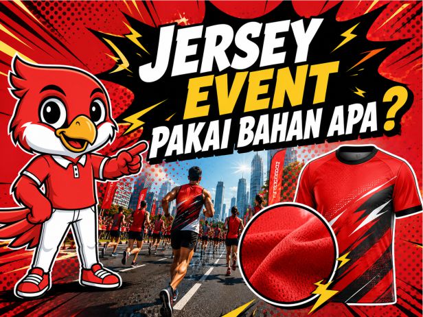 Jersey untuk Event Olahraga, Pilih Harga Hemat atau Kualitas Bahan