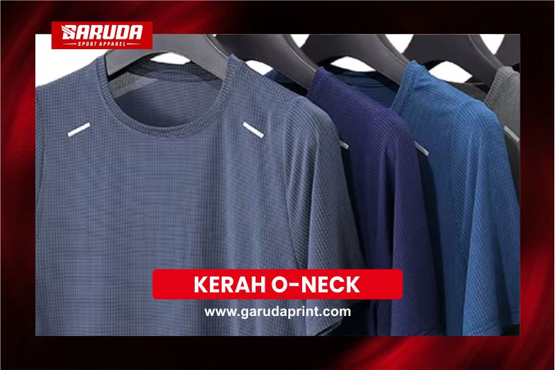 Kerah O-Neck, Model Standar untuk Tampilan Simpel dan Nyaman