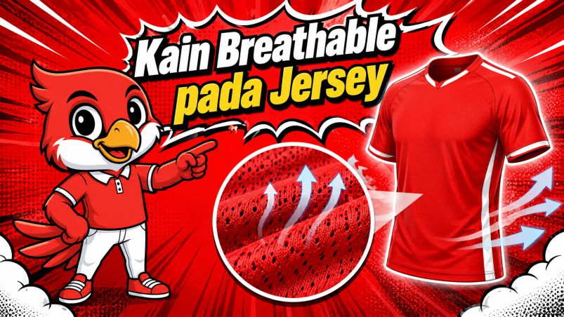 Kain Breathable pada Jersey