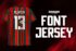 20 Pilihan Font Jersey Keren untuk Nomor Punggung Futsal dan Sepak Bola, dari Klasik sampai Modern