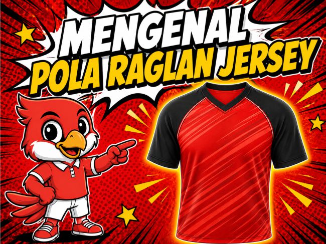 Pola Raglan Jersey