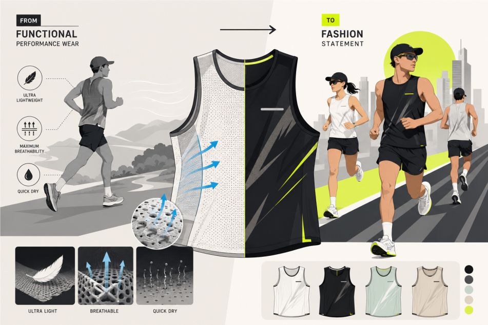 Transformasi Jersey Lari dari Pakaian Fungsional Menjadi Fashion Statement