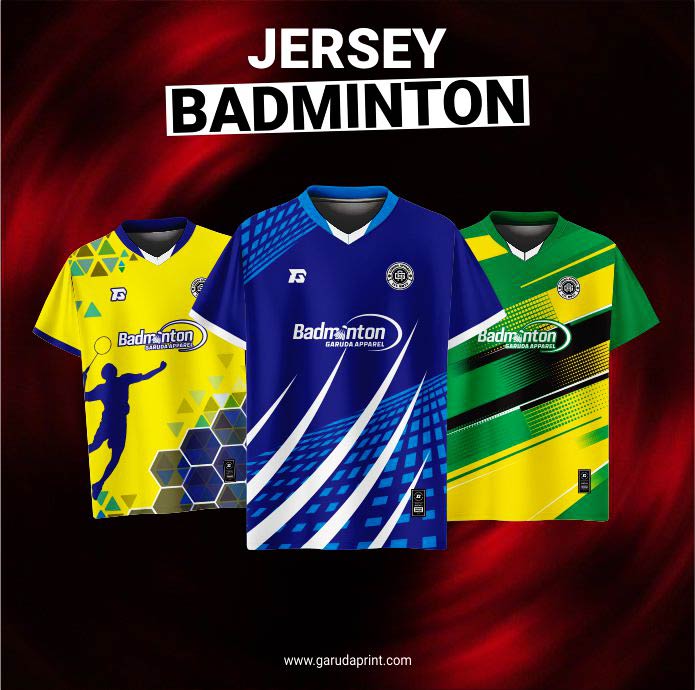 Portofolio jersey custom Garuda Print sejak 2015