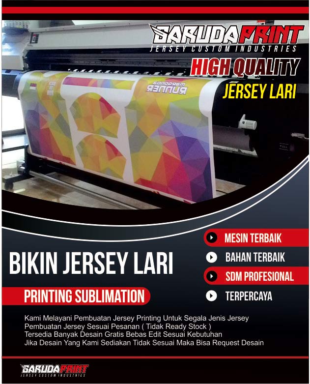 Jersey Lari Full Printing