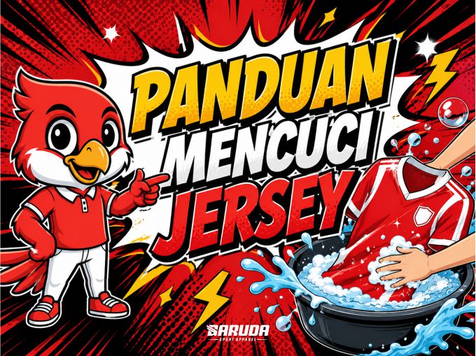 panduan cara mencuci jersey