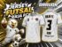 Jersey Futsal Raja FC dengan Kerah Tanpa Kancing dan Bahan Dry Fit