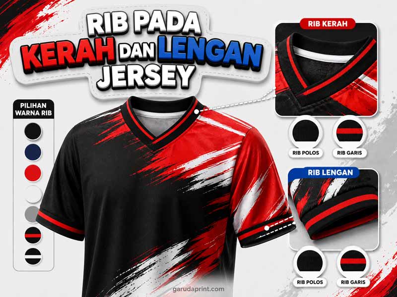 Apa Itu Rib pada Kerah dan Lengan Jersey
