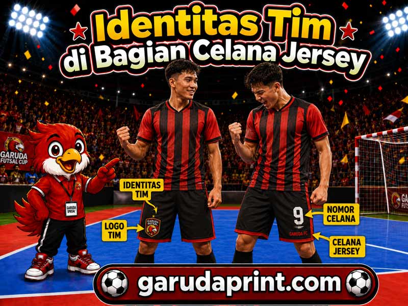 Identitas Tim di Bagian Celana Jersey