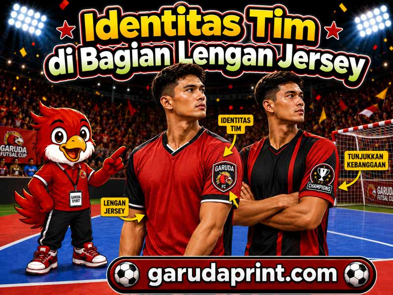 Identitas Tim di Bagian Lengan Jersey