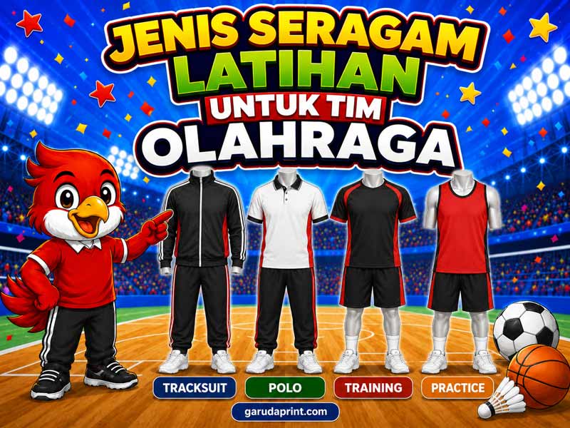 Jenis Seragam Latihan untuk Tim Olahraga Berdasarkan Kebutuhan Latihan