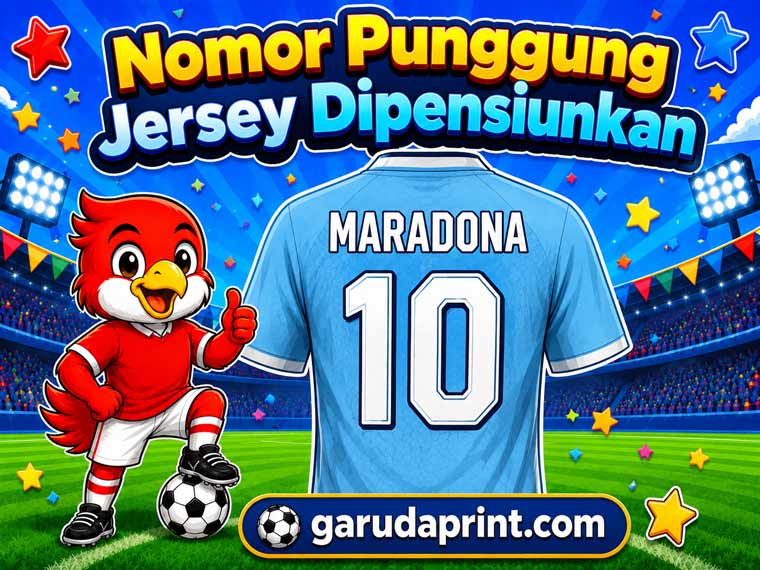 Kenapa Nomor Jersey Bisa Dipensiunkan dan Tidak Boleh Dipakai Lagi