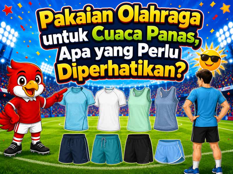 Pakaian Olahraga untuk Cuaca Panas, Apa yang Perlu Diperhatikan