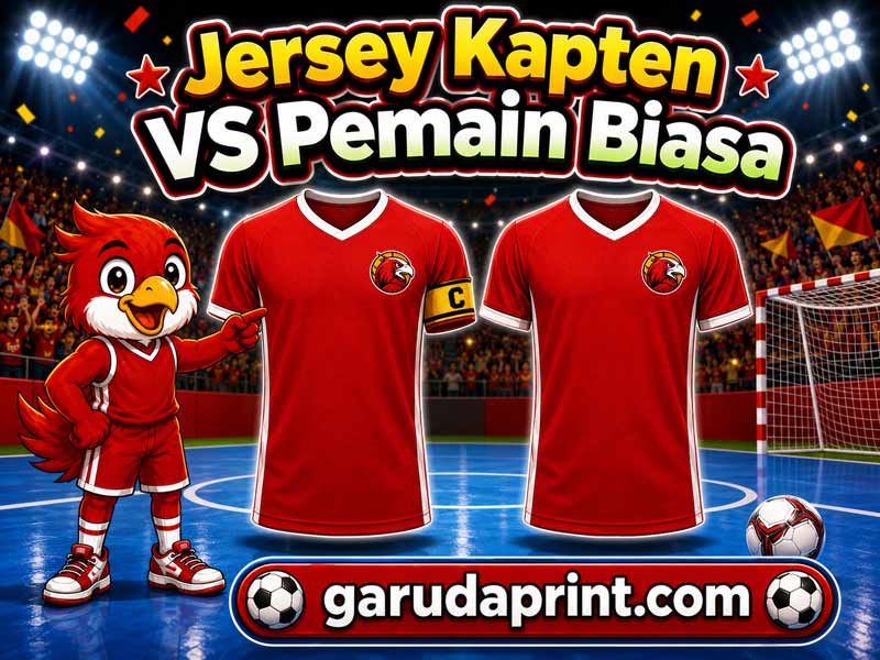 Jersey Kapten vs Pemain Biasa